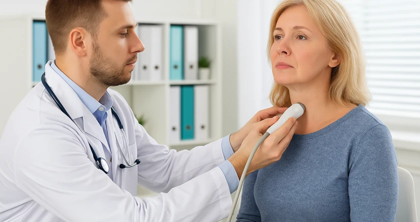 Rolul ecografiei și al citologiei prin puncție cu ac fin (FNA) în diagnosticarea cancerului tiroidian